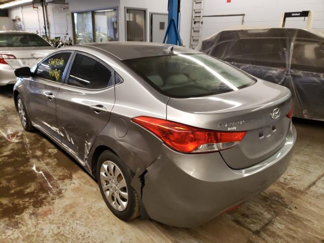 2013 Hyundai Elantra Gl მანქანა იყიდება აუქციონზე, vin: KMHDH4AE7DU495030, აუქციონის ნომერი: 53048210