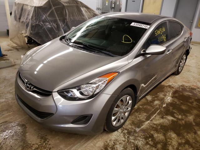 2013 Hyundai Elantra Gl მანქანა იყიდება აუქციონზე, vin: KMHDH4AE7DU495030, აუქციონის ნომერი: 53048210