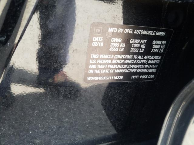 Aukcja sprzedaży 2018 Buick Regal Esse, vin: W04GP6SX5J1116226, numer aukcji: 52913750