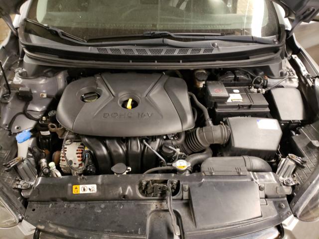 2013 Hyundai Elantra Gl მანქანა იყიდება აუქციონზე, vin: KMHDH4AE7DU495030, აუქციონის ნომერი: 53048210