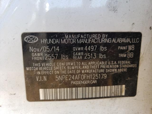 Продаж на аукціоні авто 2015 Hyundai Sonata, vin: 5NPE24AF0FH125179, номер лоту: 54445570