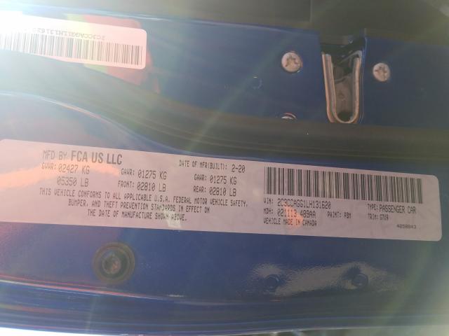 Продажа на аукционе авто 2020 Chrysler 300 S, vin: 2C3CCAGG1LH131620, номер лота: 55165650