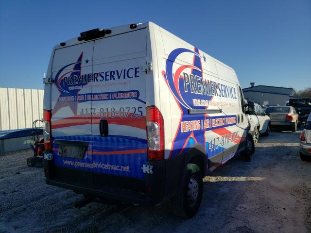 54826820 :رقم المزاد ، 3C6TRVDG5KE500437 vin ، 2019 Dodge 2018 Ram Promaster 2500 2500 High مزاد بيع