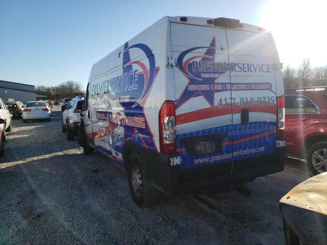 54826820 :رقم المزاد ، 3C6TRVDG5KE500437 vin ، 2019 Dodge 2018 Ram Promaster 2500 2500 High مزاد بيع