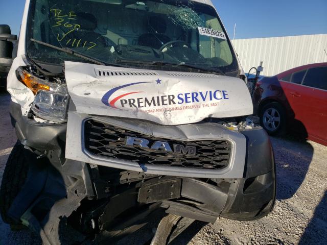 54826820 :رقم المزاد ، 3C6TRVDG5KE500437 vin ، 2019 Dodge 2018 Ram Promaster 2500 2500 High مزاد بيع