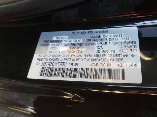 Продаж на аукціоні авто 2018 Mazda Cx-5, vin: JM3KFABM0J1458752, номер лоту: 31018521