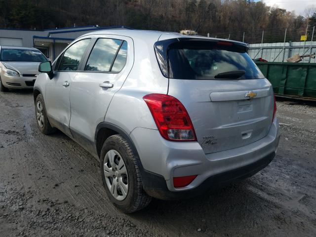 2017 Chevrolet Trax Ls მანქანა იყიდება აუქციონზე, vin: 3GNCJKSB8HL278817, აუქციონის ნომერი: 32621181