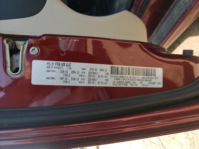 Aukcja sprzedaży 2018 Dodge Grand Caravan Sxt, vin: 2C4RDGCG1JR207811, numer aukcji: 43518751