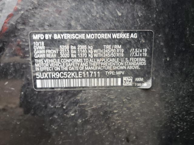 Aukcja sprzedaży 2019 Bmw X3 Xdrive3, vin: 5UXTR9C52KLE11711, numer aukcji: 43528291