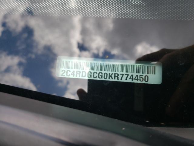 Aukcja sprzedaży 2019 Dodge Grand Cara, vin: 2C4RDGCG0KR774450, numer aukcji: 45253361
