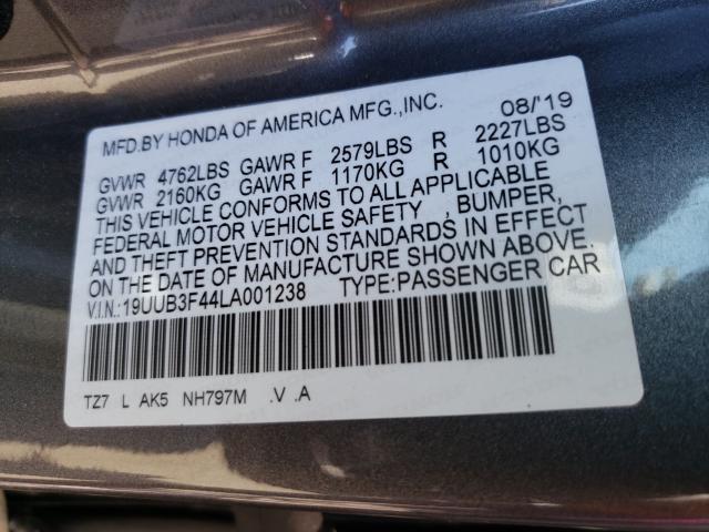 Продажа на аукционе авто 2020 Acura Tlx Techno, vin: 19UUB3F44LA001238, номер лота: 47793261