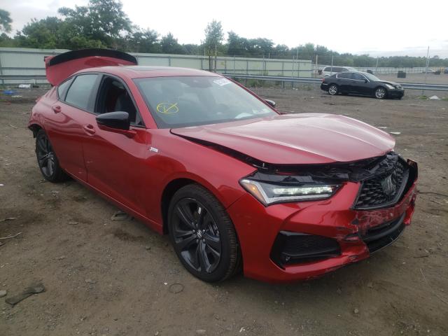 2021 Acura Tlx Tech A მანქანა იყიდება აუქციონზე, vin: 19UUB5F55MA006020, აუქციონის ნომერი: 52110461