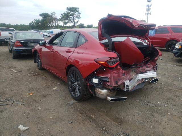2021 Acura Tlx Tech A მანქანა იყიდება აუქციონზე, vin: 19UUB5F55MA006020, აუქციონის ნომერი: 52110461