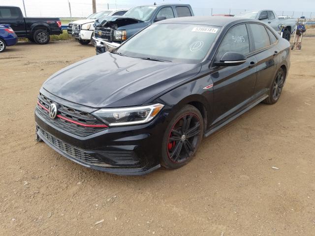 53966181 :رقم المزاد ، 3VW6T7BU1KM181004 vin ، 2019 Volkswagen Jetta Gli مزاد بيع