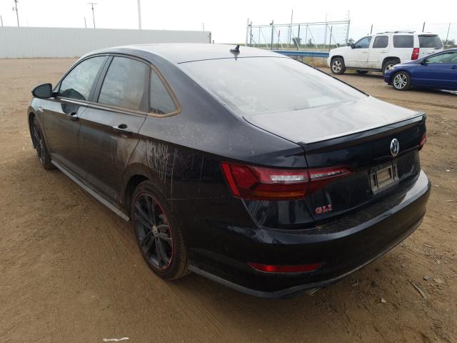 53966181 :رقم المزاد ، 3VW6T7BU1KM181004 vin ، 2019 Volkswagen Jetta Gli مزاد بيع