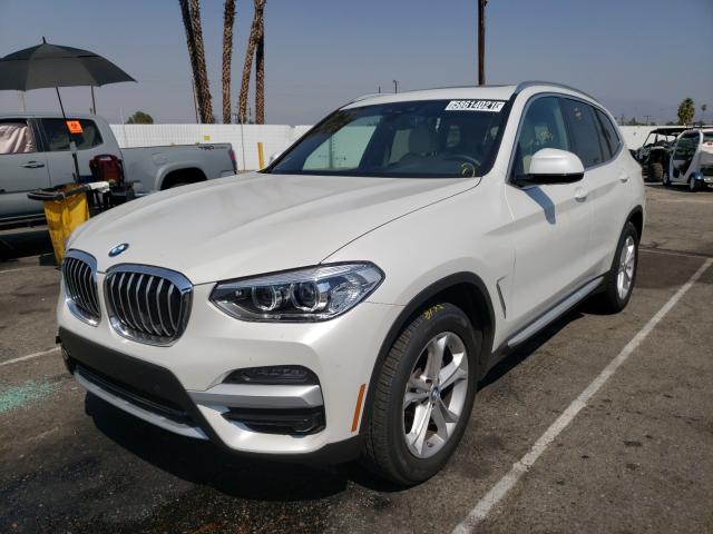 58614021 :رقم المزاد ، 5UXTY3C0XM9H38071 vin ، 2021 Bmw X3 Sdrive3 مزاد بيع