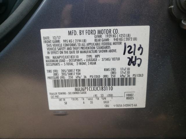 Продажа на аукционе авто 2018 Ford Ecosport S, vin: MAJ6P1CLXJC183110, номер лота: 58853751