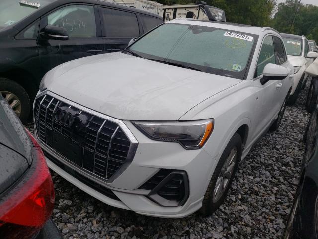 2021 Audi Q3 Premium მანქანა იყიდება აუქციონზე, vin: WA1DECF36M1100233, აუქციონის ნომერი: 56778701