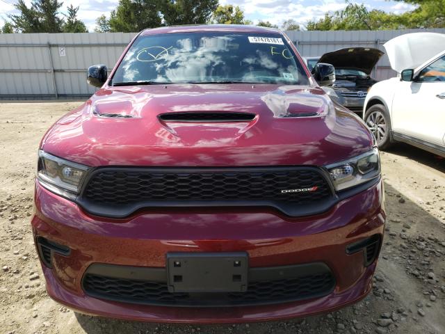 57478181 :رقم المزاد ، 1C4SDJCT4MC606351 vin ، 2021 Dodge Durango R/ مزاد بيع