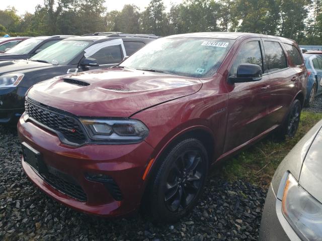 57478181 :رقم المزاد ، 1C4SDJCT4MC606351 vin ، 2021 Dodge Durango R/ مزاد بيع