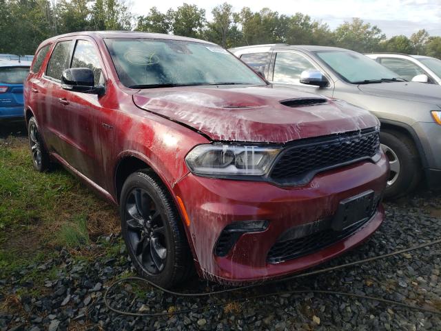 57478181 :رقم المزاد ، 1C4SDJCT4MC606351 vin ، 2021 Dodge Durango R/ مزاد بيع