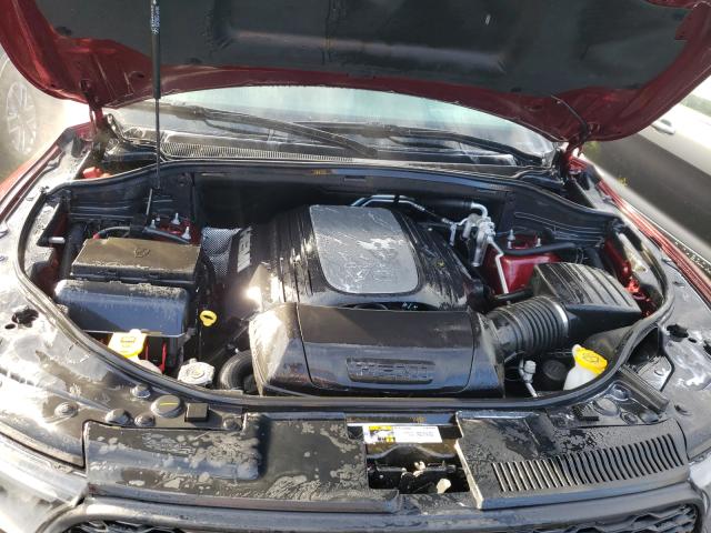 57478181 :رقم المزاد ، 1C4SDJCT4MC606351 vin ، 2021 Dodge Durango R/ مزاد بيع