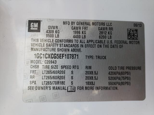 Aukcja sprzedaży 2014 Chevrolet Silverado C2500 Heavy Duty Lt, vin: 1GC1CXCG5EF107871, numer aukcji: 60385351