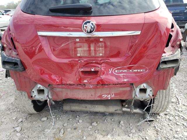 61275791 :رقم المزاد ، KL4CJASBXKB918631 vin ، 2019 Buick Encore مزاد بيع