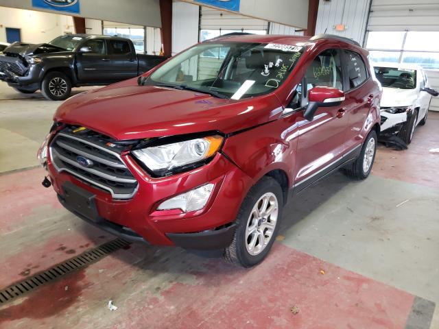 Aukcja sprzedaży 2018 Ford Ecosport S, vin: MAJ3P1TE5JC165506, numer aukcji: 62208571