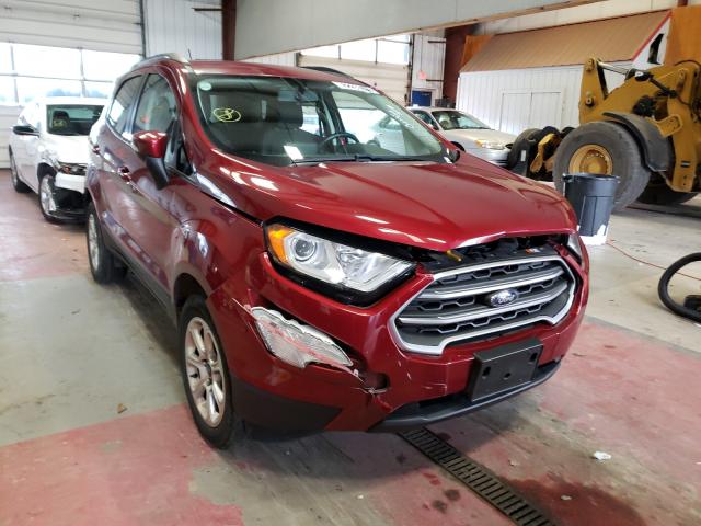Aukcja sprzedaży 2018 Ford Ecosport S, vin: MAJ3P1TE5JC165506, numer aukcji: 62208571