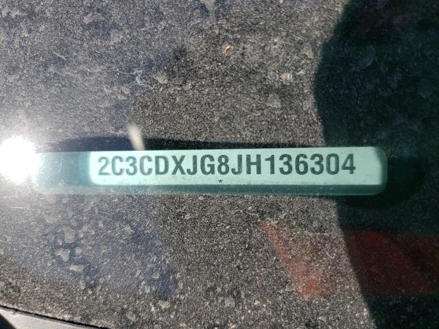 58550321 :رقم المزاد ، 2C3CDXJG8JH136304 vin ، 2018 Dodge Charger Gt مزاد بيع