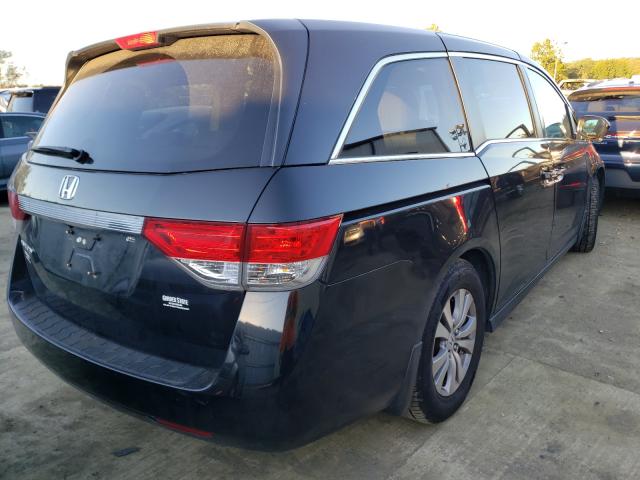 59622891 :رقم المزاد ، 5FNRL5H60EB018673 vin ، 2014 Honda Odyssey Ex مزاد بيع