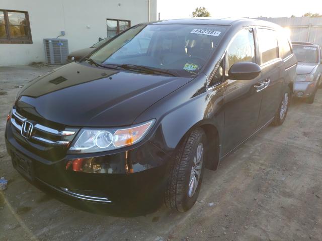 59622891 :رقم المزاد ، 5FNRL5H60EB018673 vin ، 2014 Honda Odyssey Ex مزاد بيع