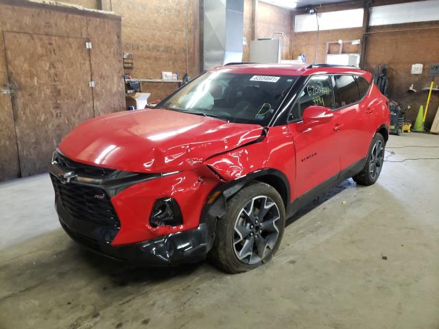 2020 Chevrolet Blazer Rs მანქანა იყიდება აუქციონზე, vin: 3GNKBKRS6LS539942, აუქციონის ნომერი: 62034641