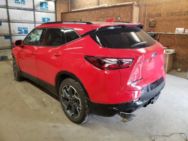 2020 Chevrolet Blazer Rs მანქანა იყიდება აუქციონზე, vin: 3GNKBKRS6LS539942, აუქციონის ნომერი: 62034641