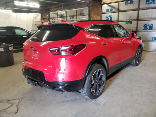 2020 Chevrolet Blazer Rs მანქანა იყიდება აუქციონზე, vin: 3GNKBKRS6LS539942, აუქციონის ნომერი: 62034641