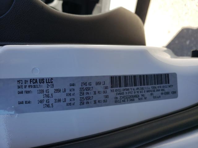 Auction sale of the 2019 Dodge Grand Cara, vin: 2C4RDGEG2KR640634, lot number: 63268241