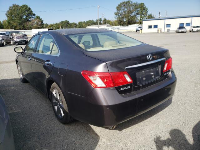 2009 Lexus Es 350 მანქანა იყიდება აუქციონზე, vin: JTHBJ46G592291340, აუქციონის ნომერი: 59458483