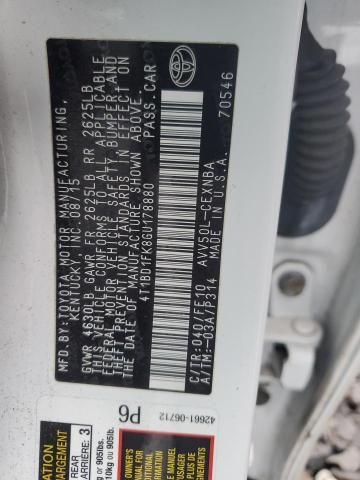 Aukcja sprzedaży 2016 Toyota Camry Hybrid, vin: 4T1BD1FK8GU178880, numer aukcji: 39352304