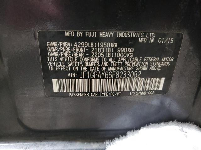 Aukcja sprzedaży 2015 Subaru Impreza Sport, vin: JF1GPAY66F8233082, numer aukcji: 37899644