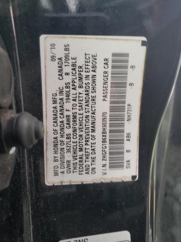 Продаж на аукціоні авто 2011 Honda Civic Lx, vin: 2HGFG1B6XBH503970, номер лоту: 38874904