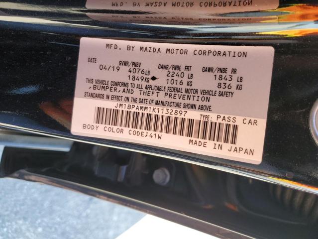 Aukcja sprzedaży 2019 Mazda 3 Preferred, vin: JM1BPAMM1K1132897, numer aukcji: 38283164
