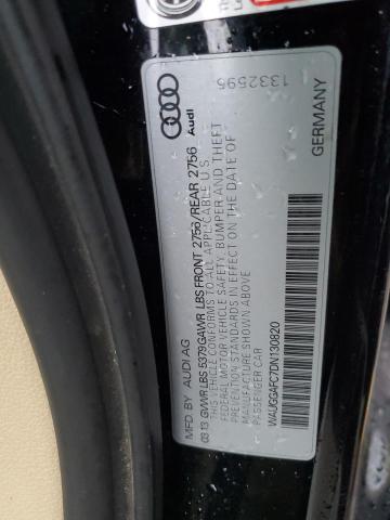37482434 :رقم المزاد ، WAUGGAFC7DN130820 vin ، 2013 Audi A6 Premium Plus مزاد بيع