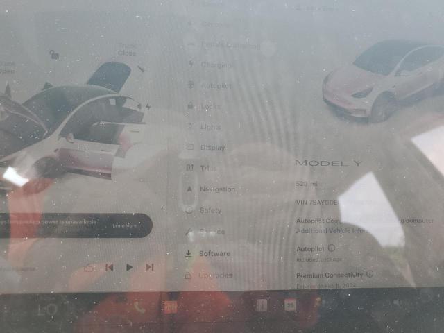 2023 Tesla Model Y მანქანა იყიდება აუქციონზე, vin: 7SAYGDEDXPF966324, აუქციონის ნომერი: 39504254