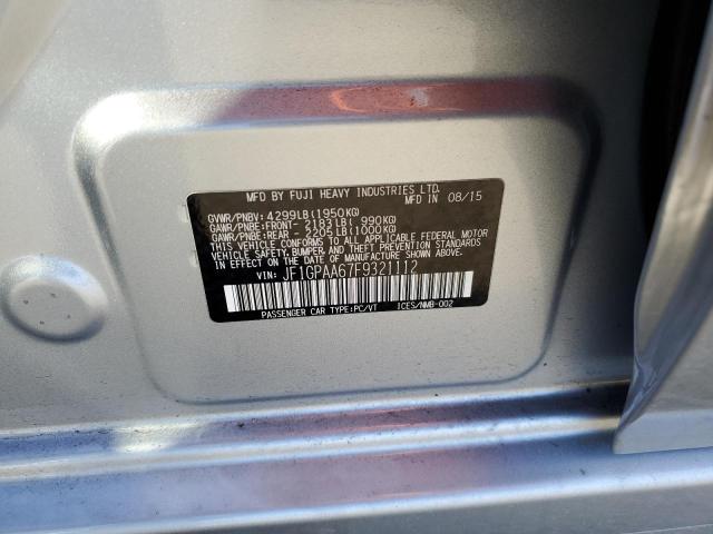 Aukcja sprzedaży 2015 Subaru Impreza, vin: JF1GPAA67F9321112, numer aukcji: 40058964