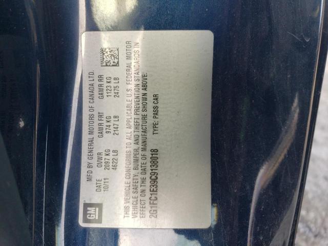 Продаж на аукціоні авто 2012 Chevrolet Camaro Lt, vin: 2G1FC1E39C9138018, номер лоту: 81747673