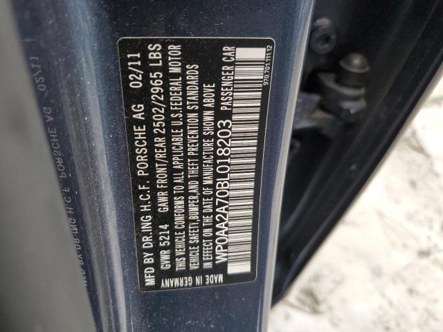 2011 Porsche Panamera 2 მანქანა იყიდება აუქციონზე, vin: WP0AA2A70BL018203, აუქციონის ნომერი: 39954814