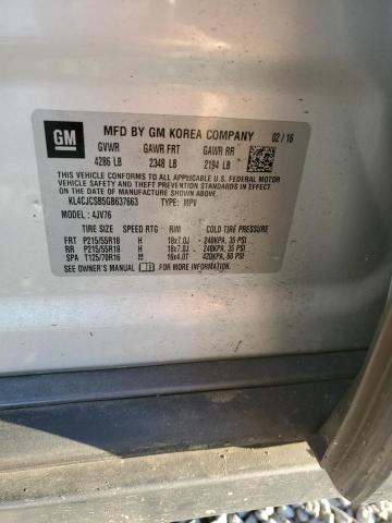 Продаж на аукціоні авто 2016 Buick Encore, vin: KL4CJCSB5GB637663, номер лоту: 37167034