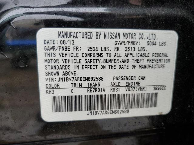 39409564 :رقم المزاد ، JN1BV7AR6EM692588 vin ، 2014 Infiniti Q50 Base مزاد بيع