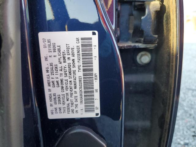 Продаж на аукціоні авто 2007 Acura Tl, vin: 19UUA662X7A020823, номер лоту: 37025784